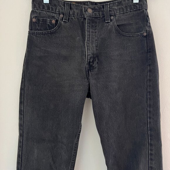 Vintage Levi's 505 30x30 Washed Black Made in USA - Picture 3 of 9